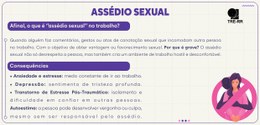 Card 1 - Campanha de Conscientização contra o Assédio Sexual - 03.02.2025