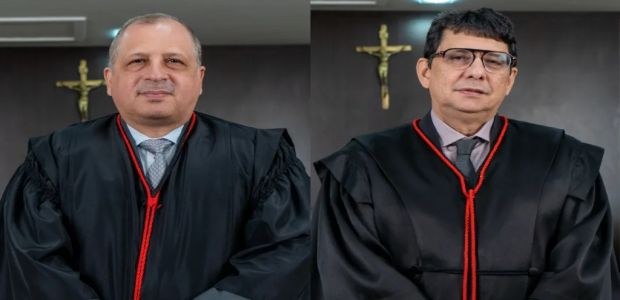 Desembargadores Mozarildo Cavalcanti e Jésus Nascimento (Fotos: TJRR)