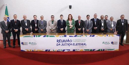 Encontro de diretorias-gerais da Justiça Eleitoral 04.07.2024