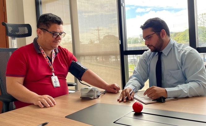 TRE-RR DIA NACIONAL DE PREVENÇÃO E COMBATE À HIPERTENSÃO ARTERIAL TRE